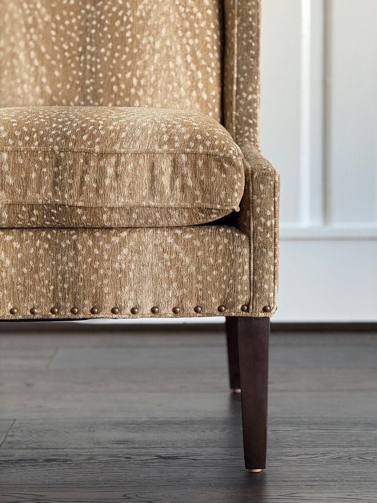 Antelope Khaki Hostess Chair