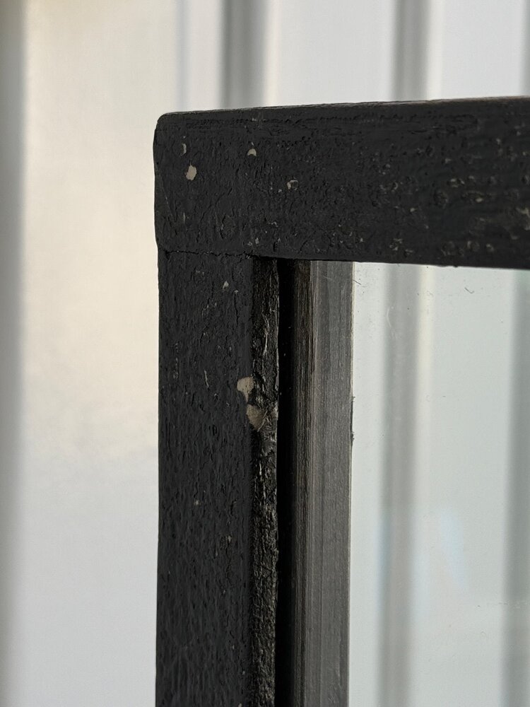 Black Weathered Candlestand; Small - SRD