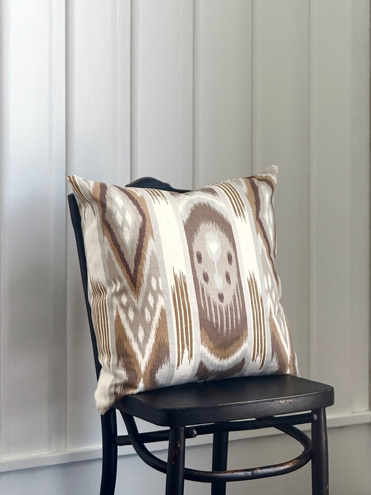 Burbank Natural Sq. Pillow & Insert