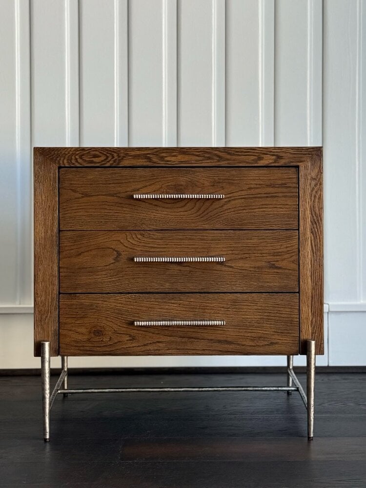 by Hooker Furniture Chapman Three-Drawer Nightstand