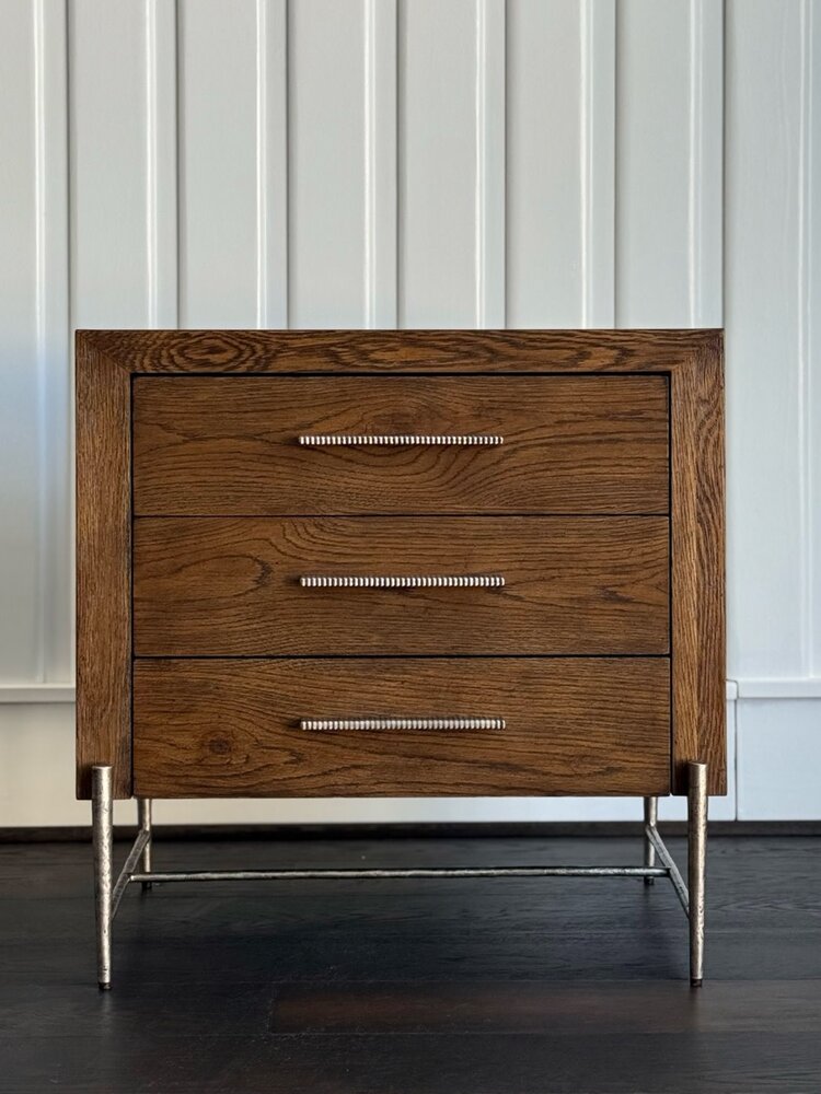 Chapman Three-Drawer Nightstand
