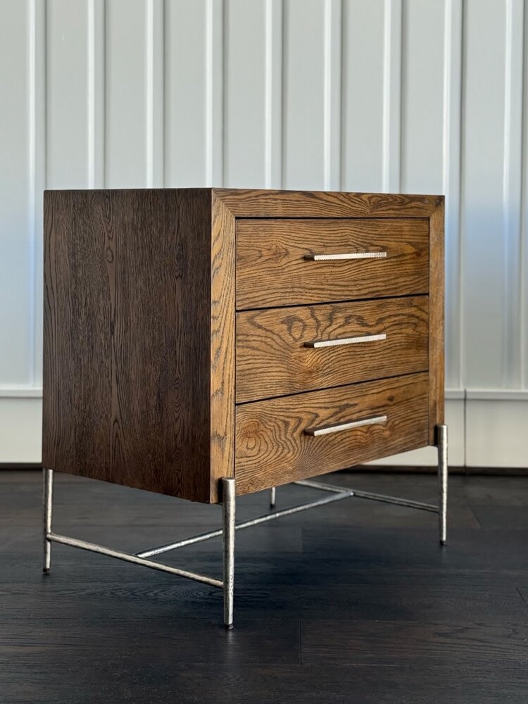 Chapman Three-Drawer Nightstand