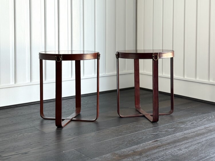 Leather Harness Table - SRD