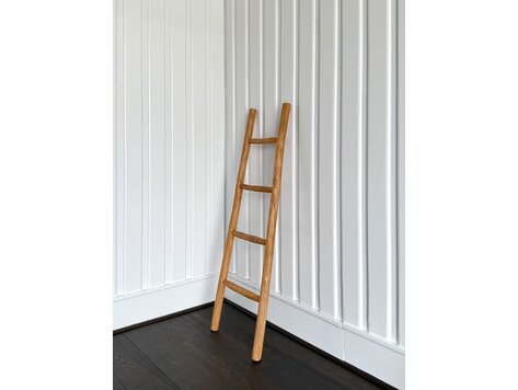 Natural Teak Towel Ladder