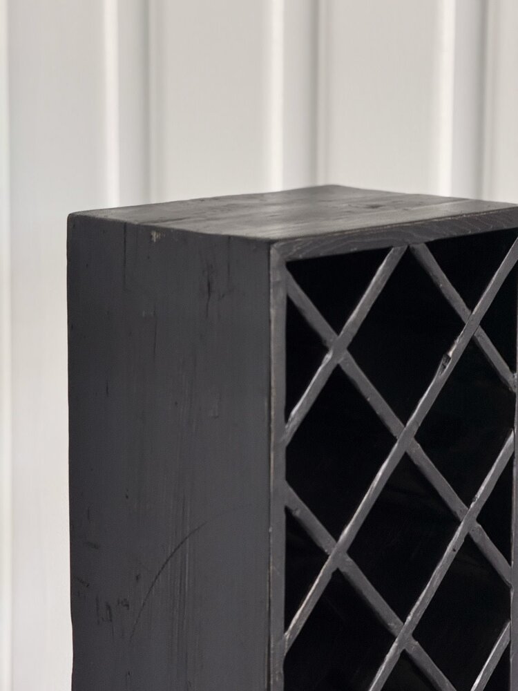 San Ysidro Reclaimed Wood Wine Rack - CL