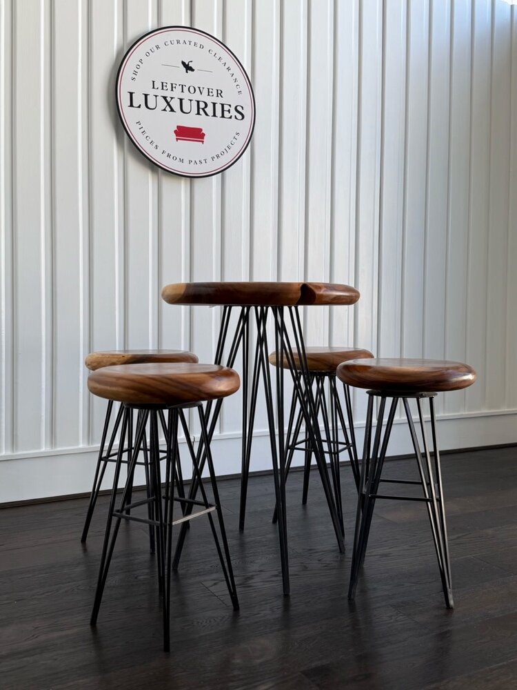 String Bar Table & Stools - PC