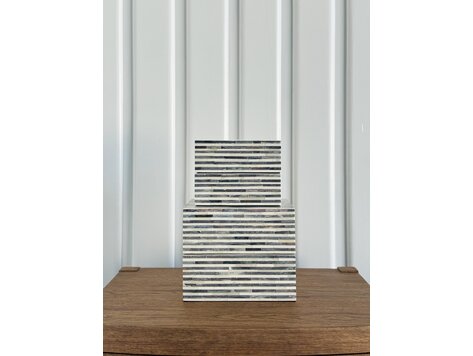 Striped Bone Box: Medium - AS