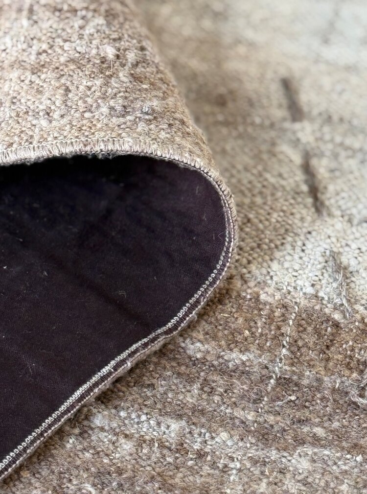 5'6" x 8'10" Vintage Mazanderan Kilim Wool Rug - KH