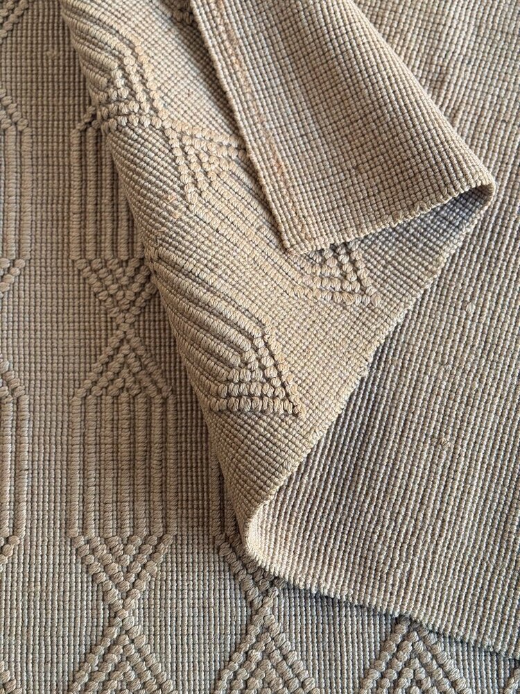 7'9" x 10'6" Jute Art Rug - CR