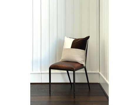 Aurora Two Tone Sq. Pillow & Down Insert - DS