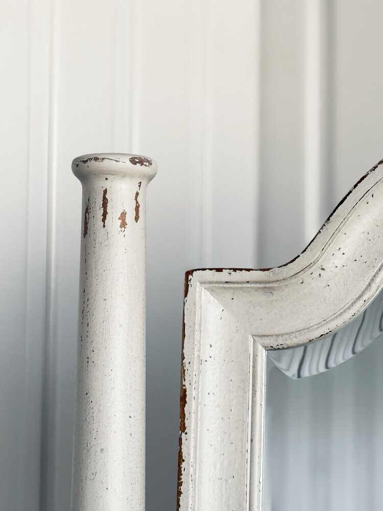 Antique Floor Standing Mirror - HF