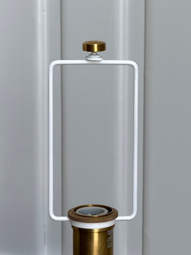 by Visual Comfort Braylen Ribbed Table Lamp: Blue