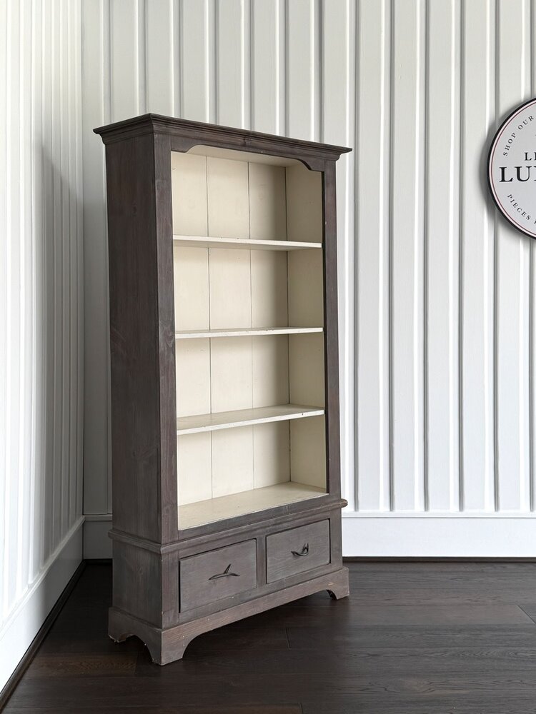 Vintage Pine Bookcase