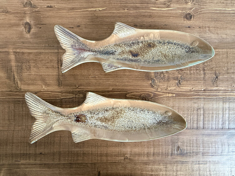 Stoneware Fish Shaped Dish - CCO