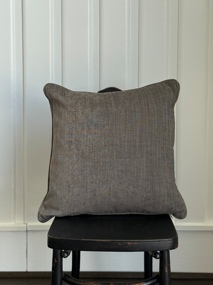 Grey Accent Pillow