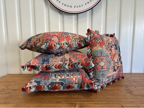 Turkish Terracotta Pillow & Insert - GB