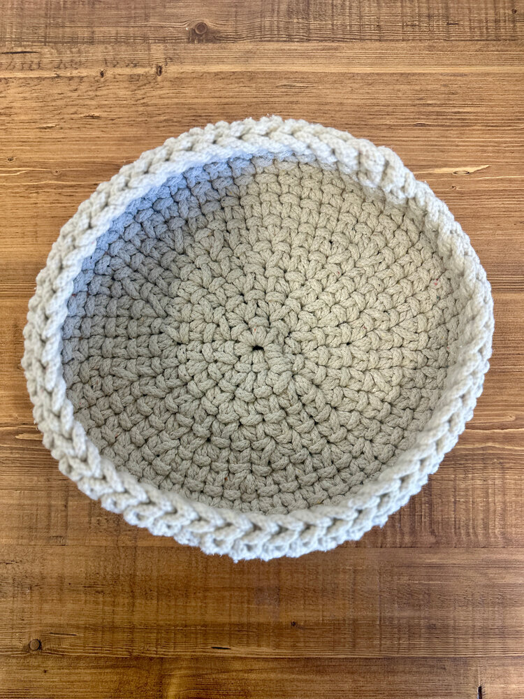 Knitted Basket: Medium - SPH