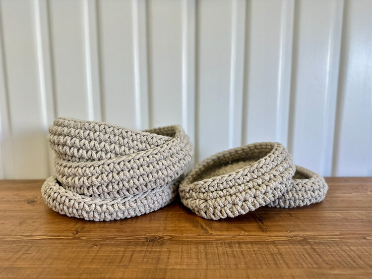 Knitted Basket: Large - SPH