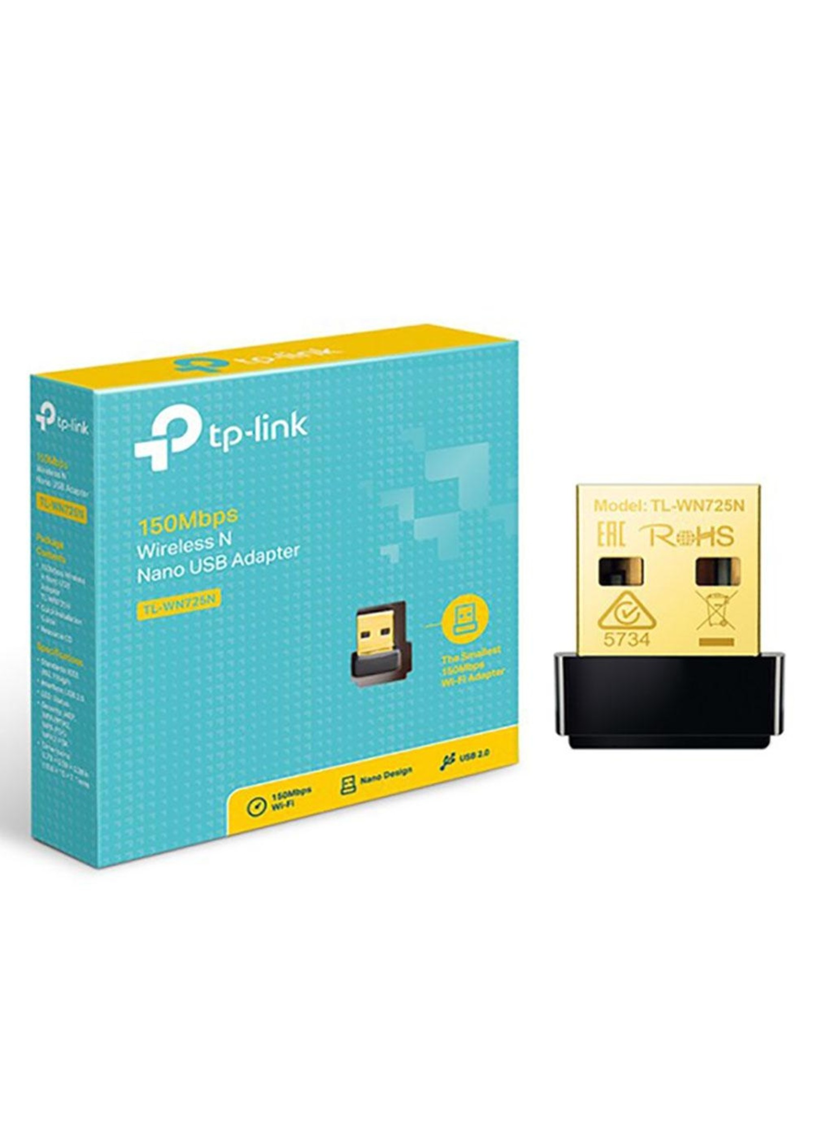 TP-LINK 150Mbps Wireless N Nano USB Adapter (CLEARANCE)