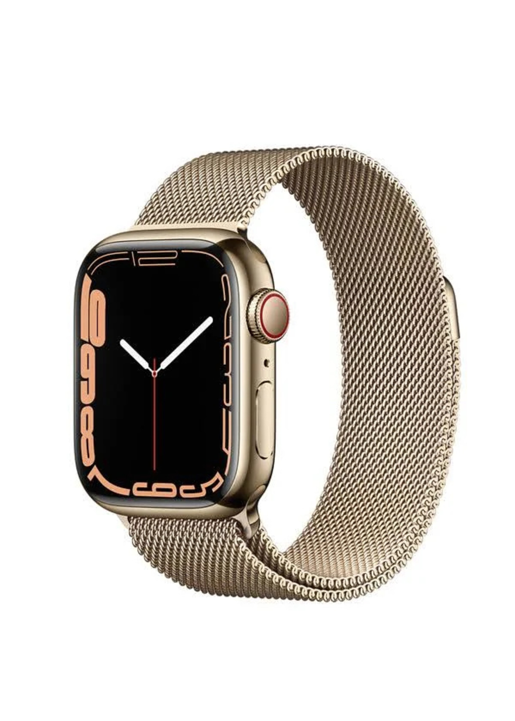 Clearance Apple Watch Series 7 GPS + Cellular, 41mm Gold Stainless