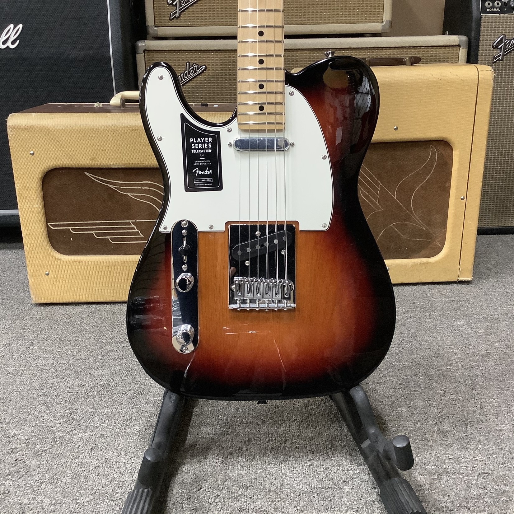 Fender 2018 Fender MX Player Telecaster NOS, Left-Handed