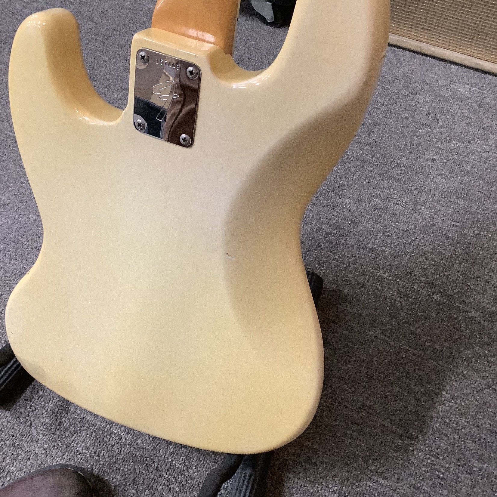 Fender 1966 Fender Jazz Bass White Matching Head Stock