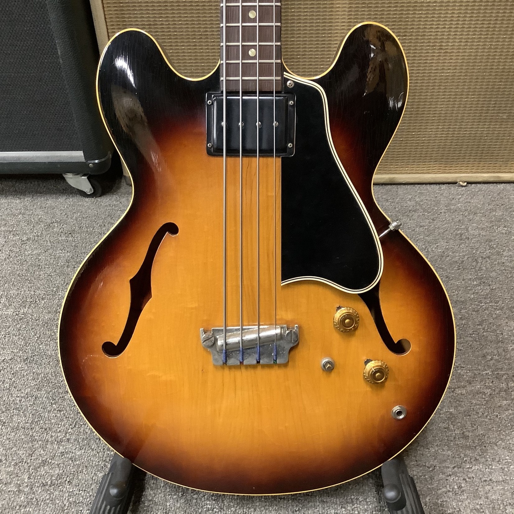Gibson 1959 Gibson EB2 Bass Sunburst Banjo Tuners