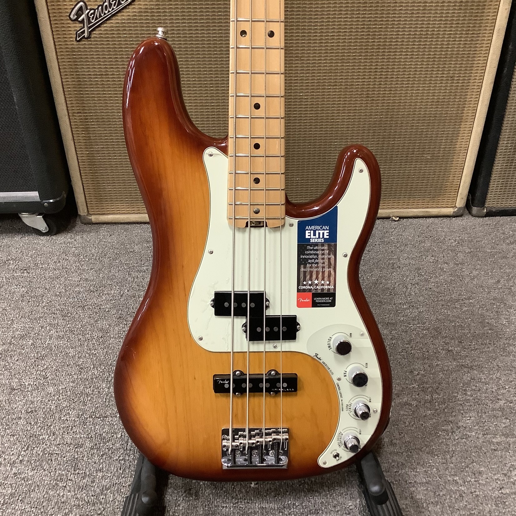 Fender 2016 Fender American Elite P-Bass Sunburst