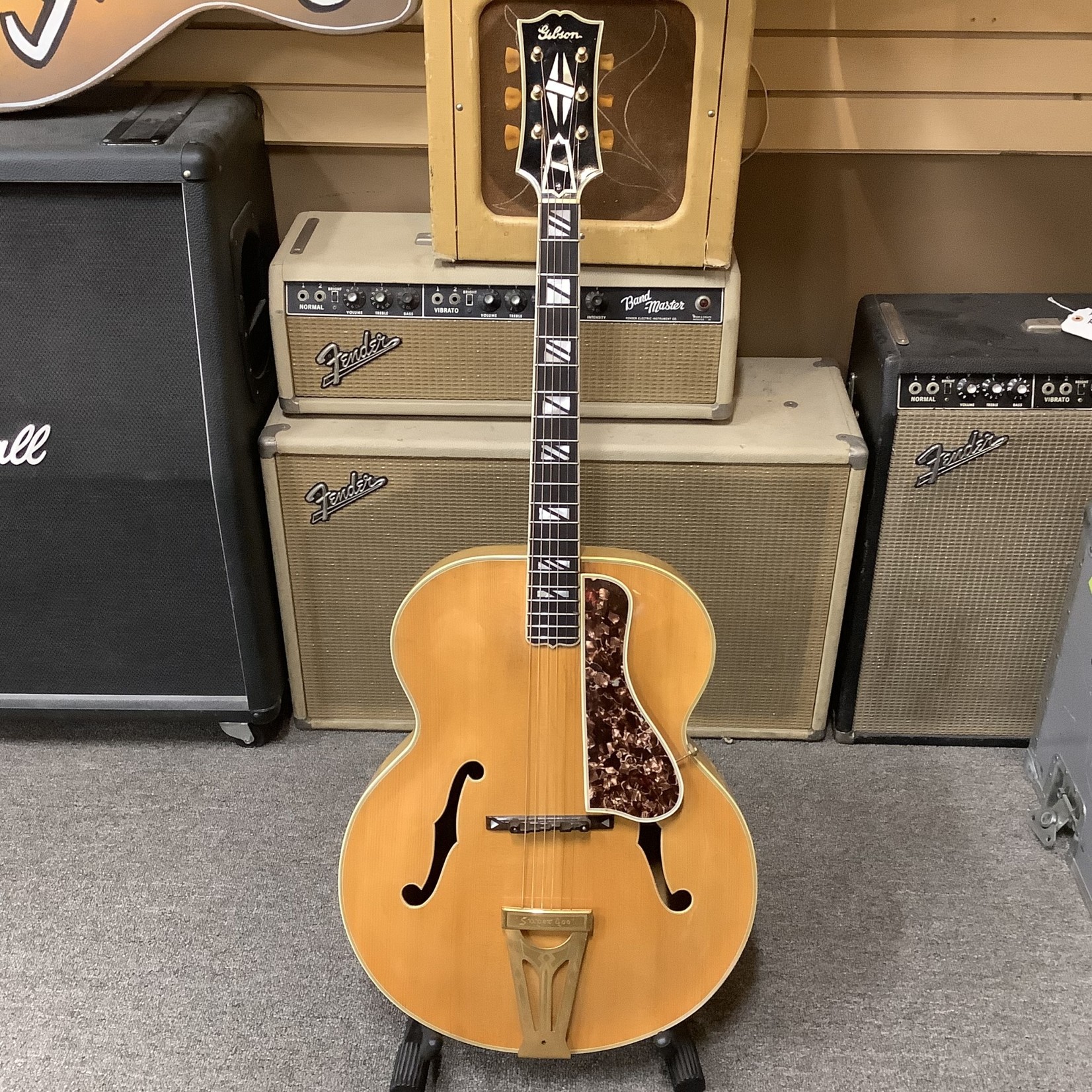 Gibson 1939 Gibson Super 400 Blonde Non-Cutaway