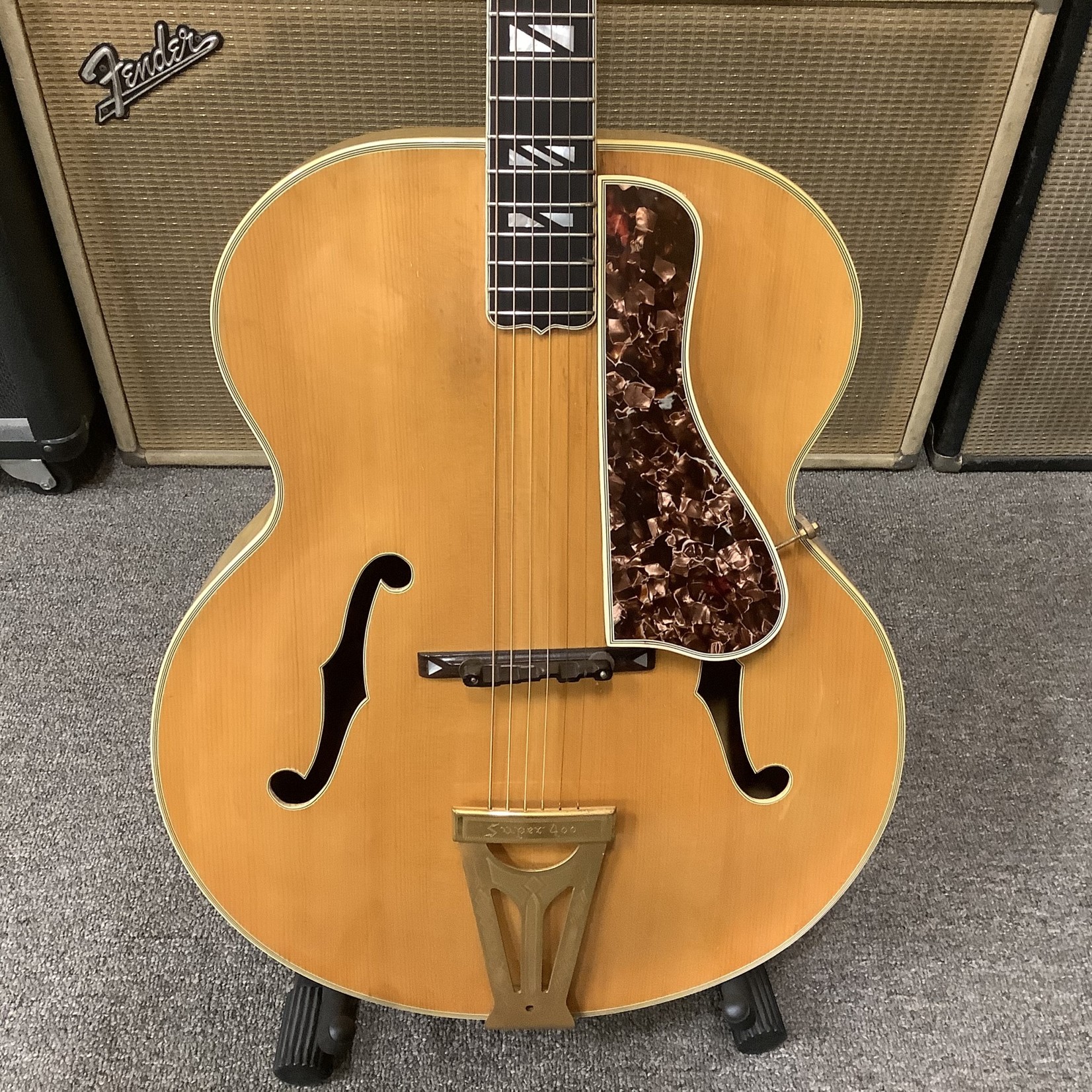 Gibson 1939 Gibson Super 400 Blonde Non-Cutaway