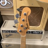 Couscous Secret Ananiver 1968 Fender P-Bass Maple Cap See-Thru Blonde Over Ash - Normans Rare Guitars