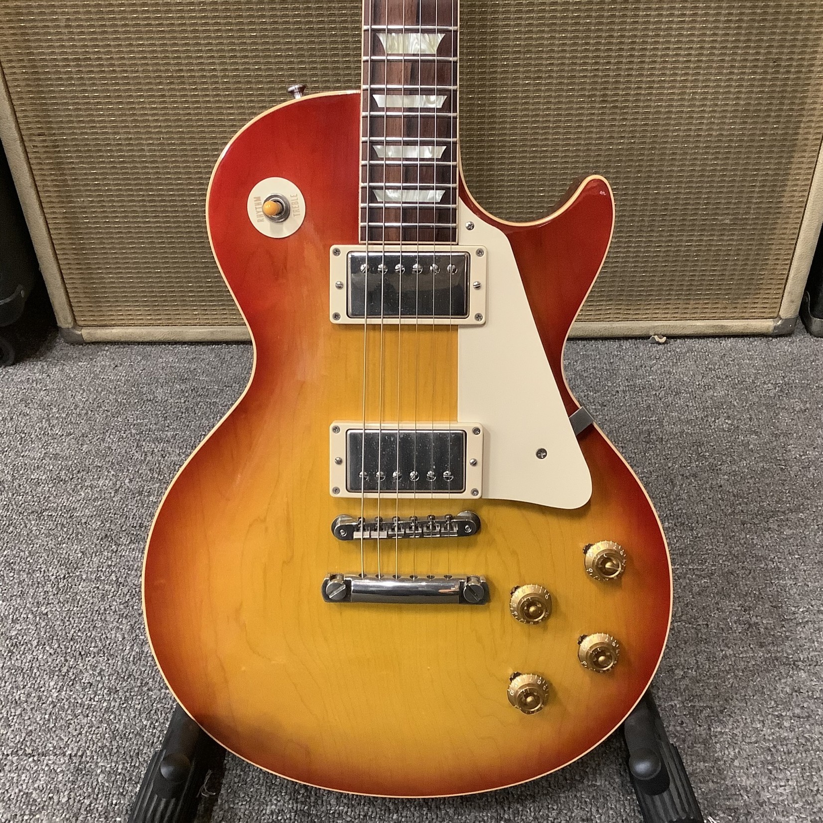 Gibson 2005 Gibson LP R8 Plain Top - Washed Cherry