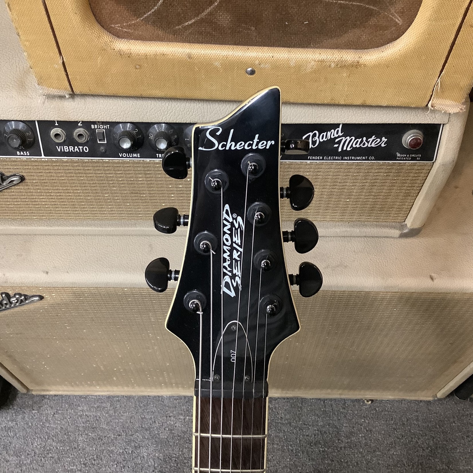Schecter Schecter Diamond Series 007 Elite Black - 7 String Guitar