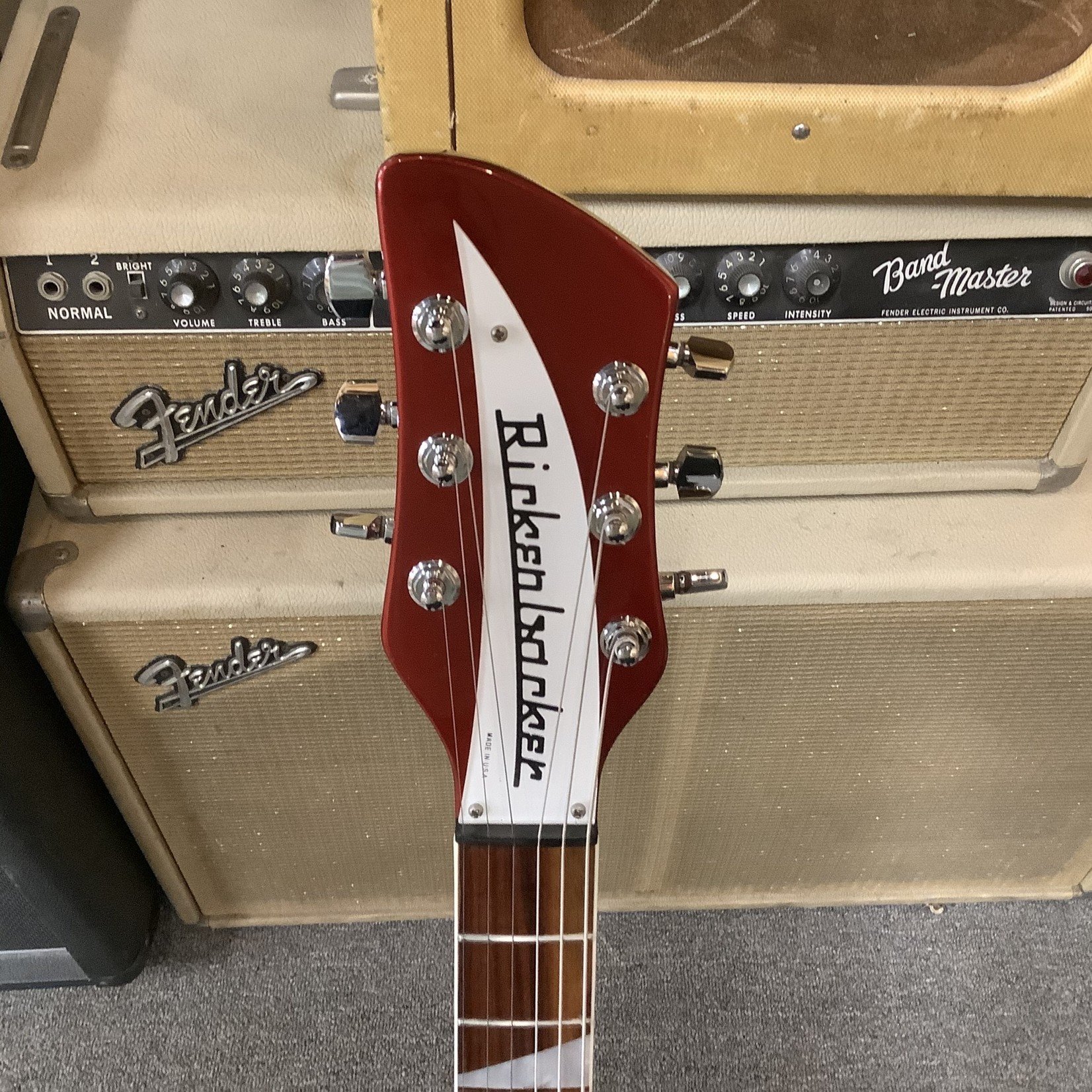 Rickenbacker 2014 Rickenbacker 360 Metallic Red, Left-Handed