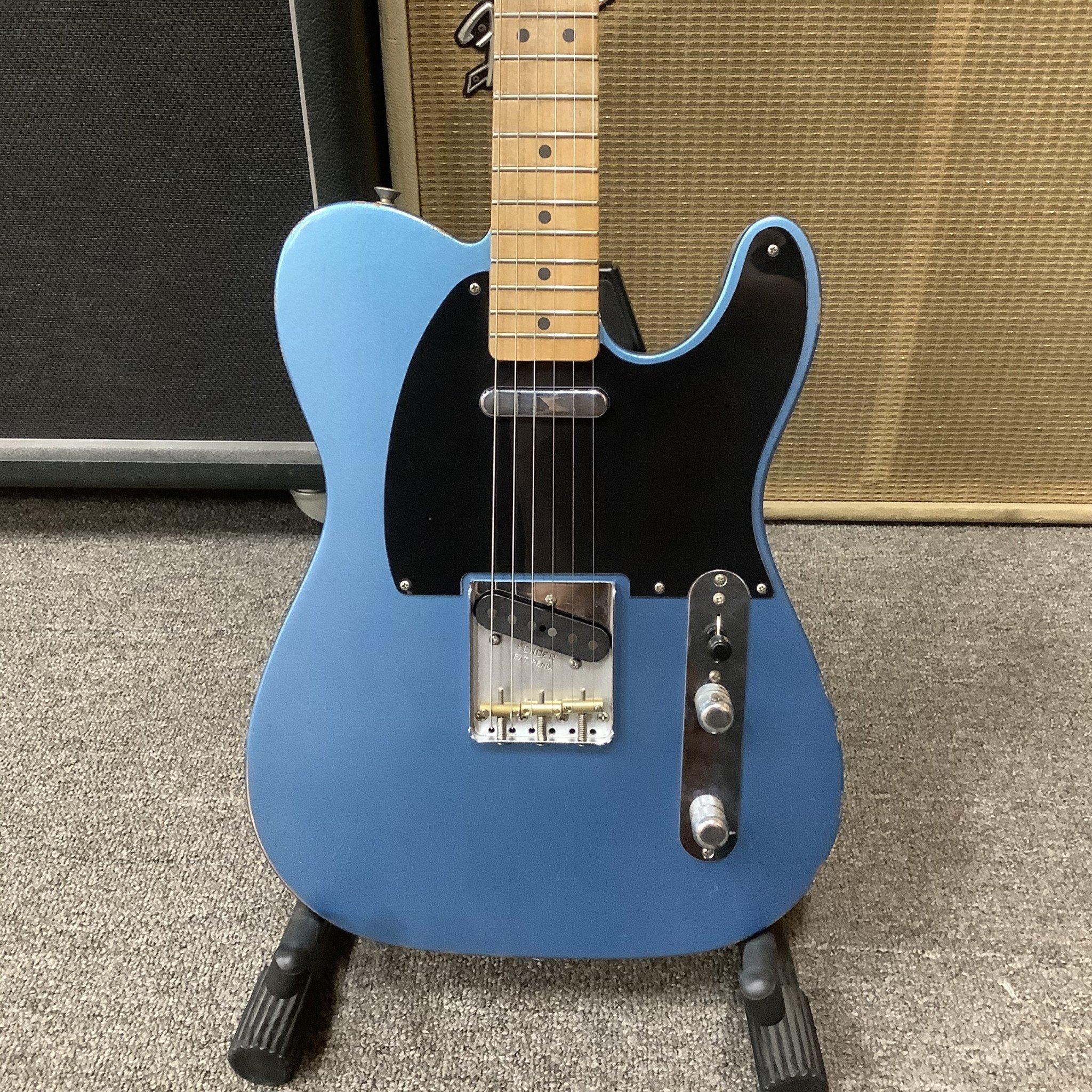 lake placid blue telecaster maple neck