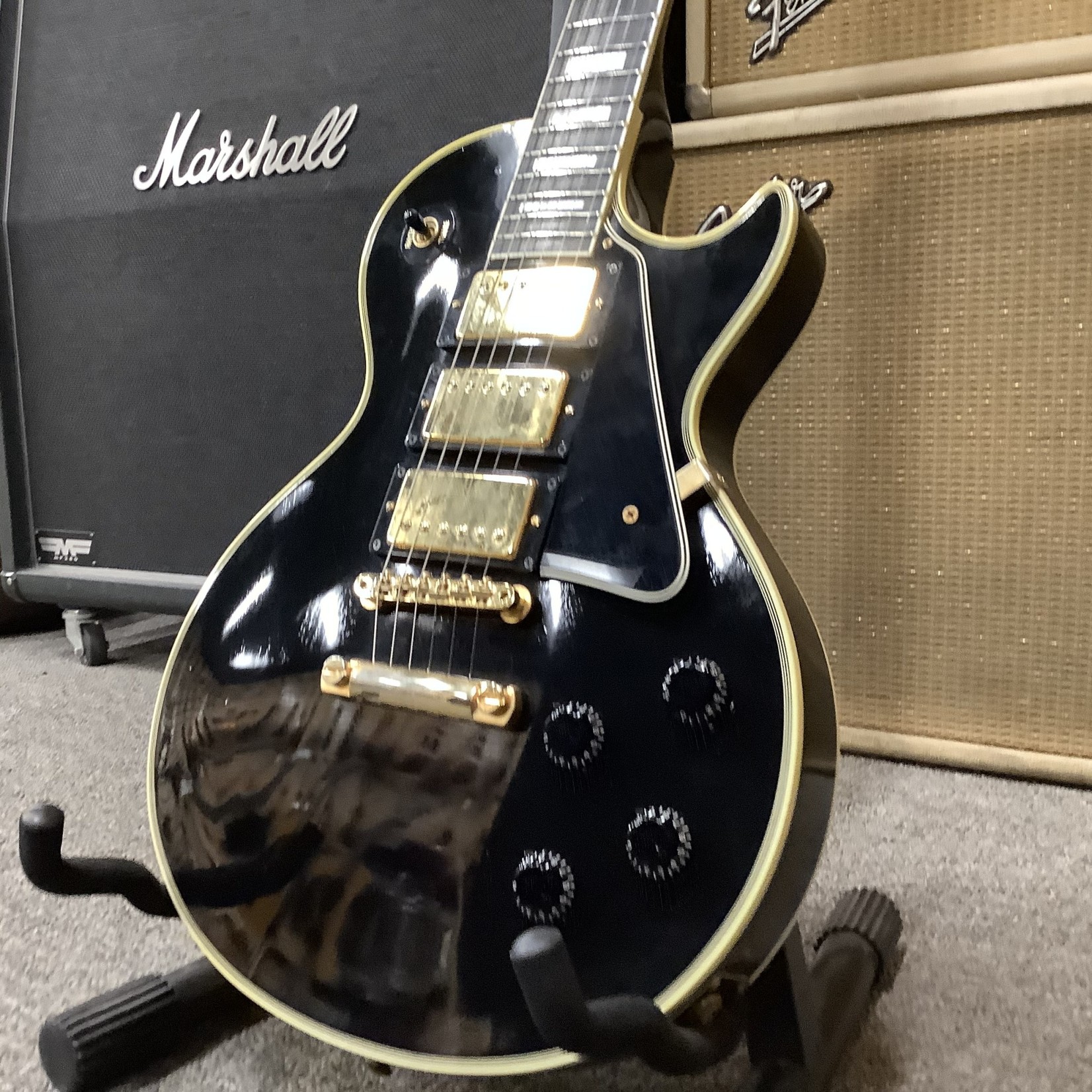 Gibson Gibson Les Paul Custom, 3 Pickups, Black