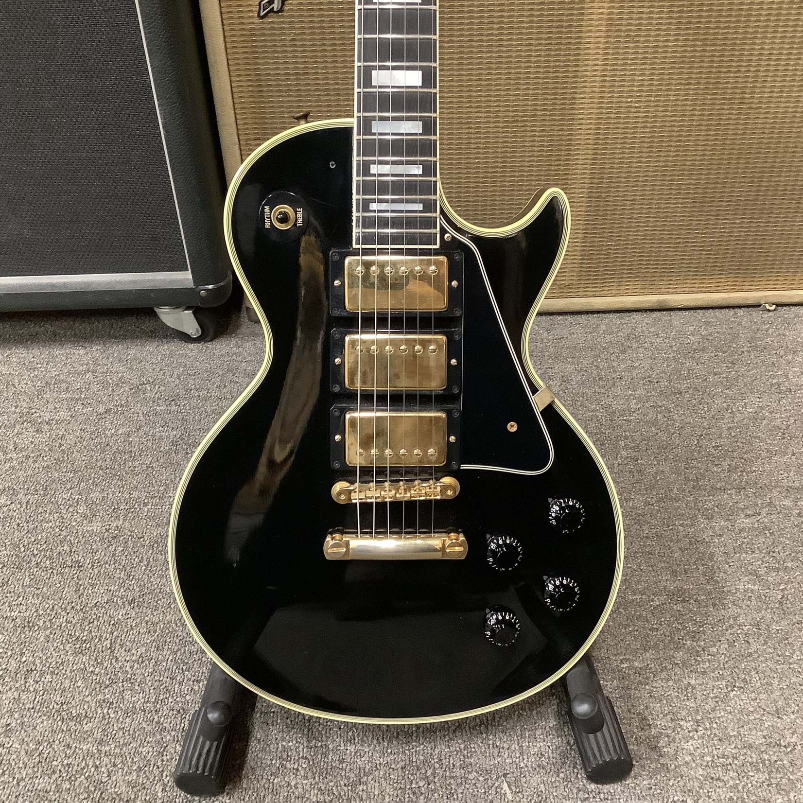 Gibson Gibson Les Paul Custom, 3 Pickups, Black