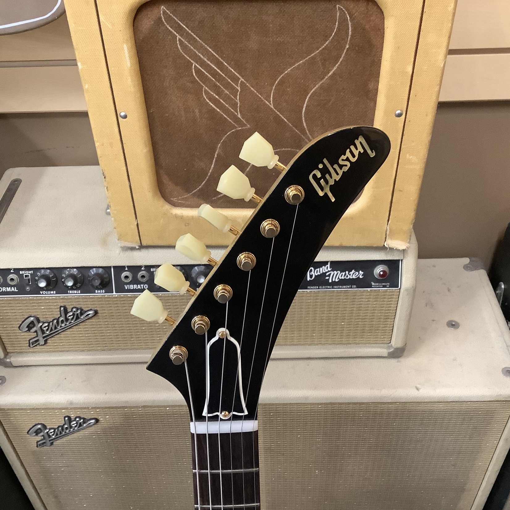 Gibson Brand New Gibson '58 Korina Explorer Reissue, Black Pickguard