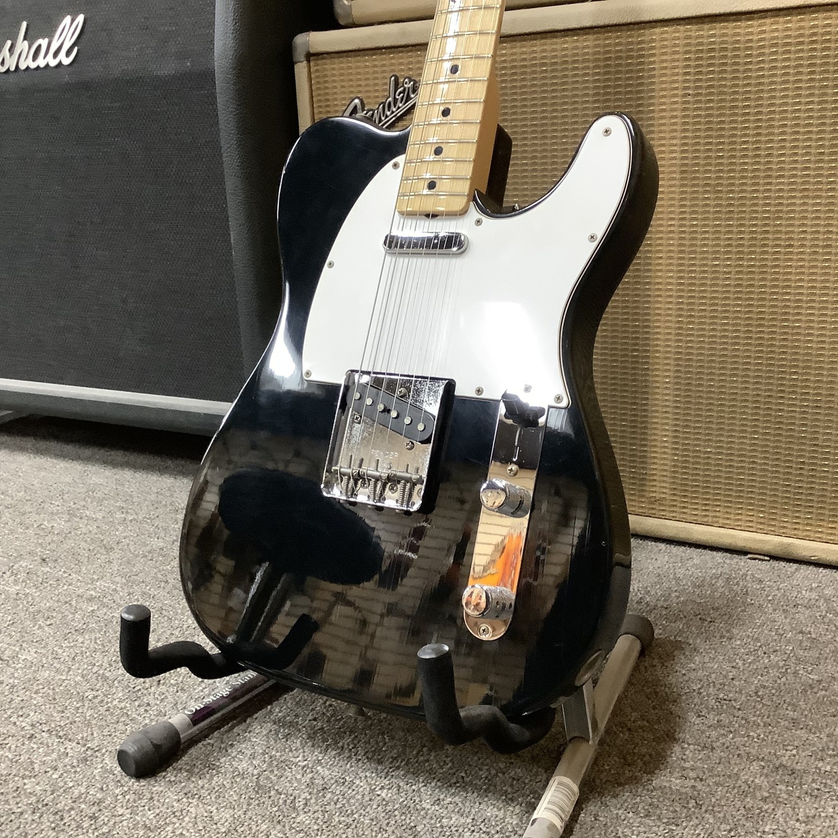1973 Fender Telecaster Black/Maple - Normans Rare Guitars