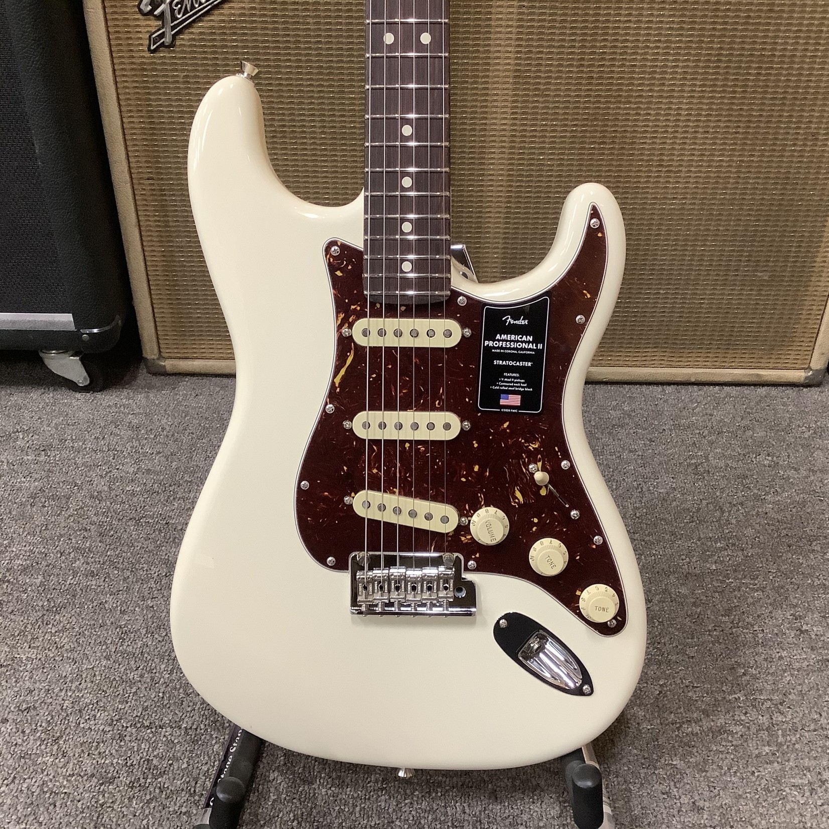 Fender Brand New Fender American Professional II Stratocaster Olympic White
