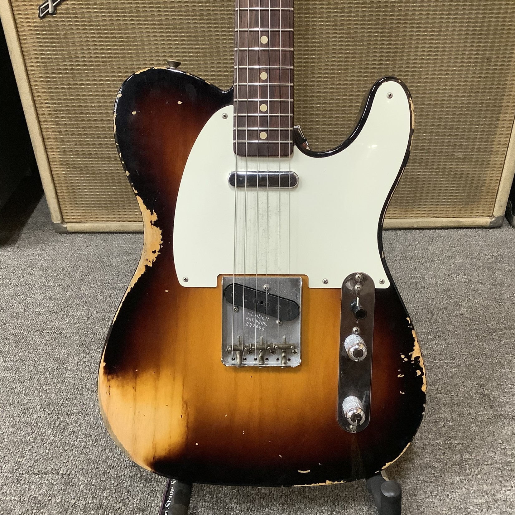Gibson 2019 Fender '53 Custom Shop Telecaster Heavy Relic, Sunburst, Wildwood Spec