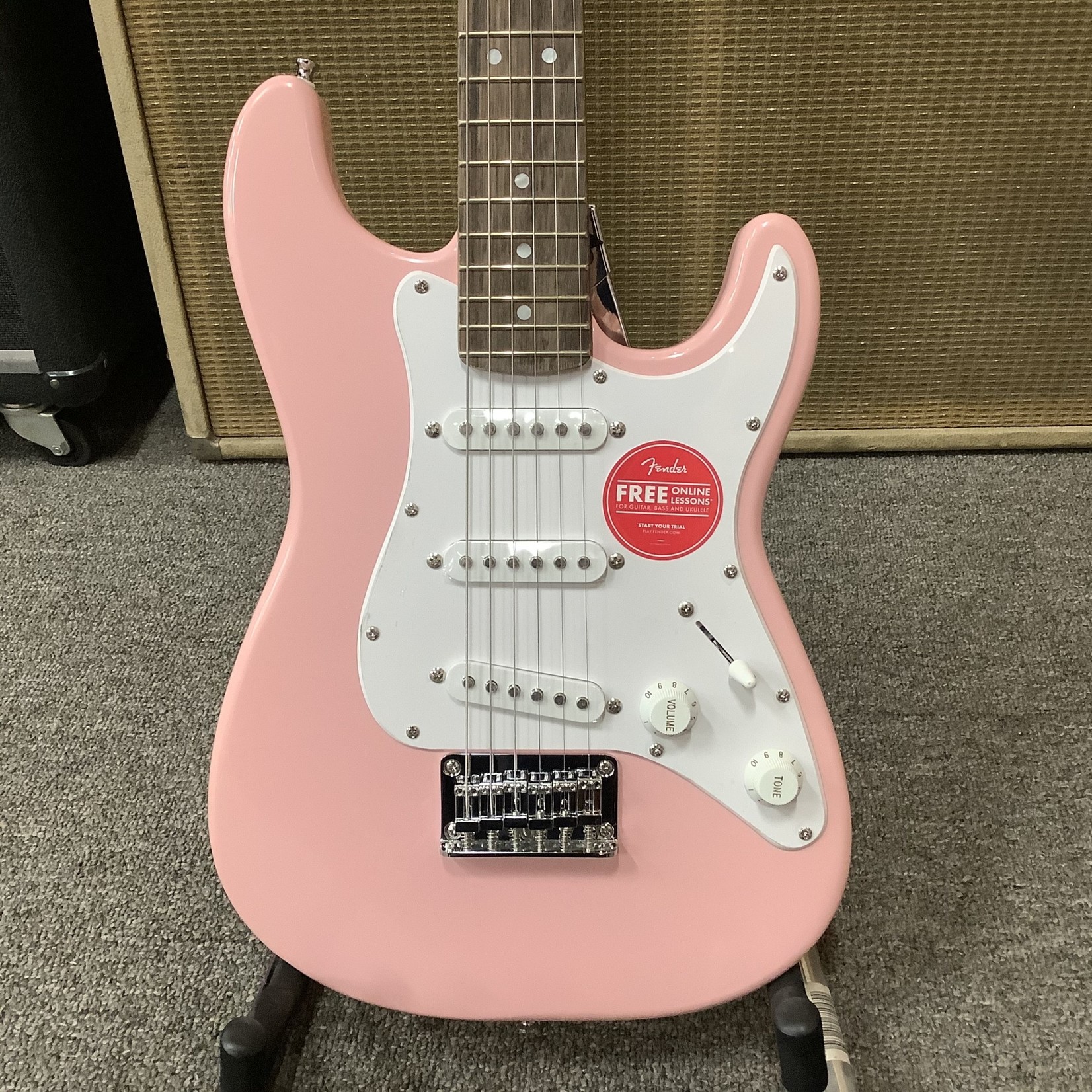 squier shell pink