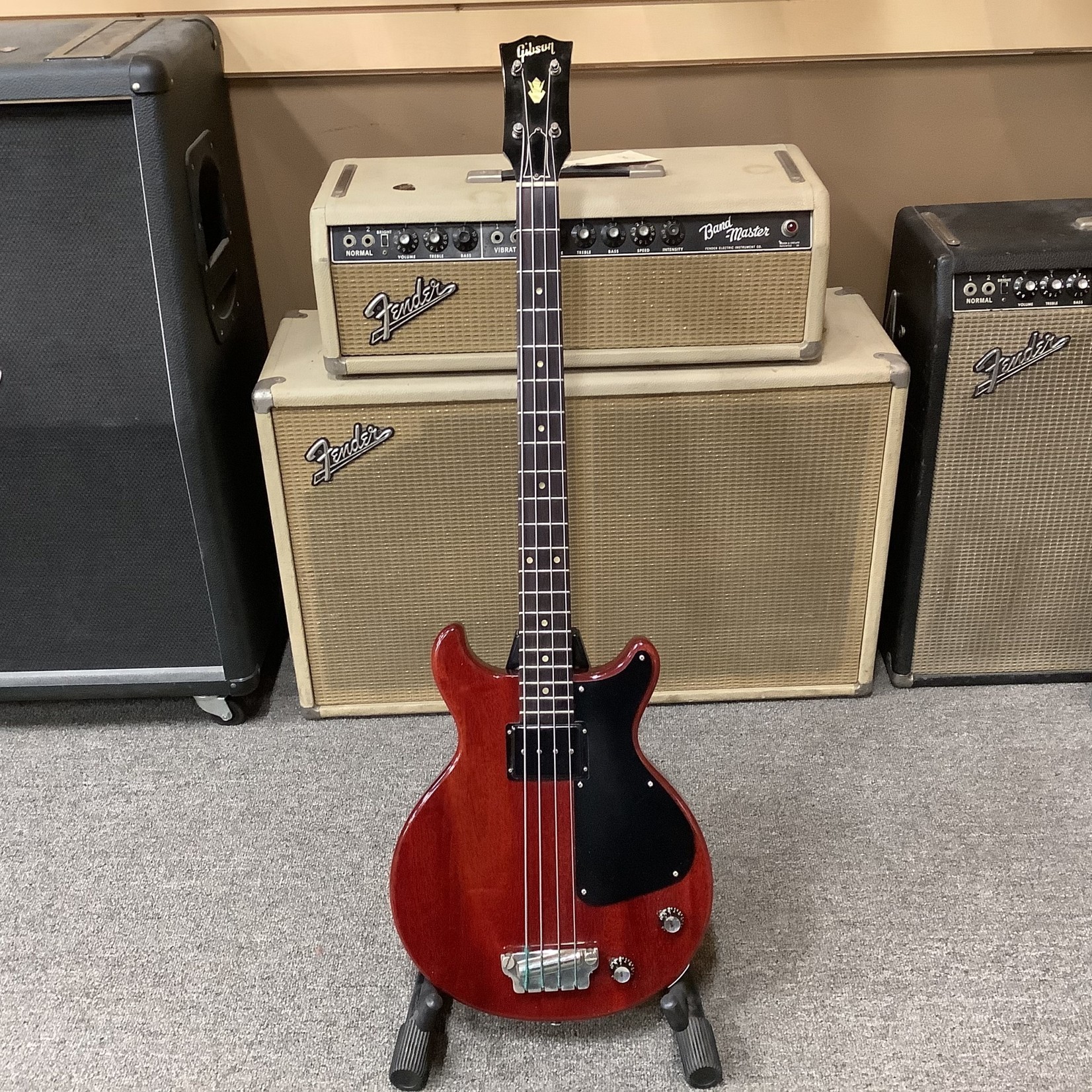 Gibson 1960 Gibson EB/Les Paul Junior Bass Double Cut, Cherry