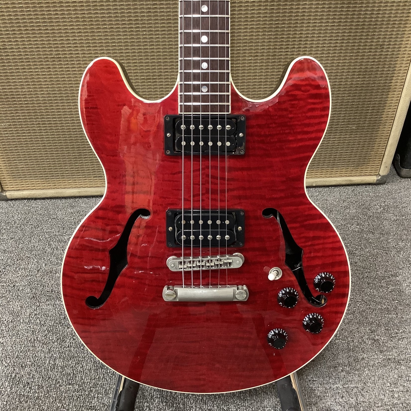 Gibson Gibson Custom Shop ES-336, Transparent Red