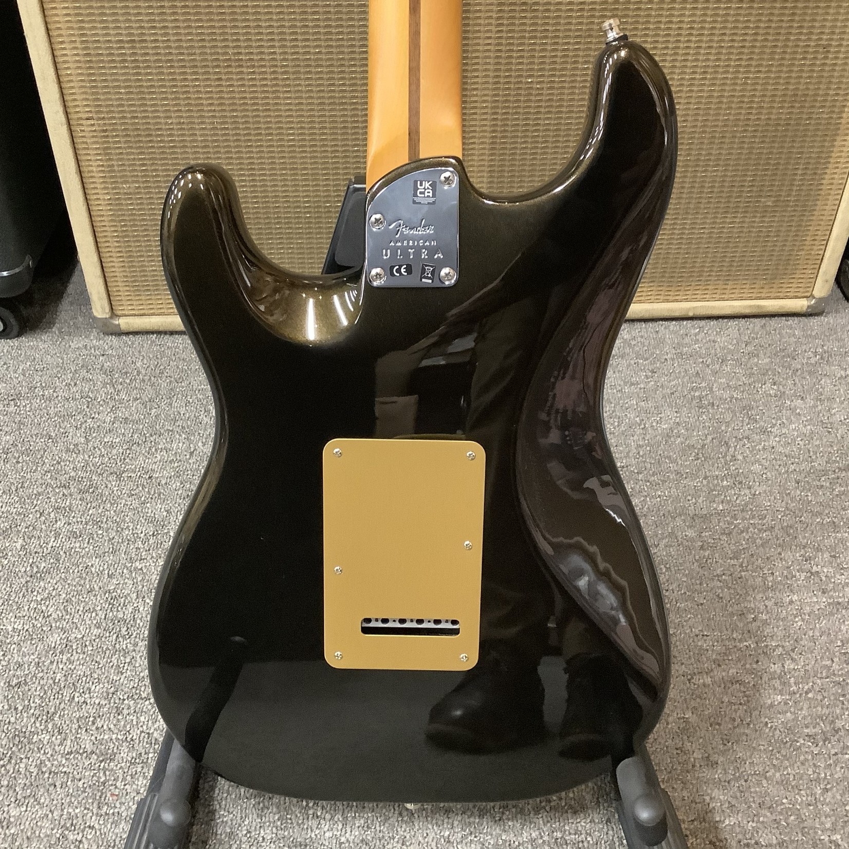 Fender Brand New Fender American Ultra Stratocaster, Maple Neck, Texas Tea Finish,
