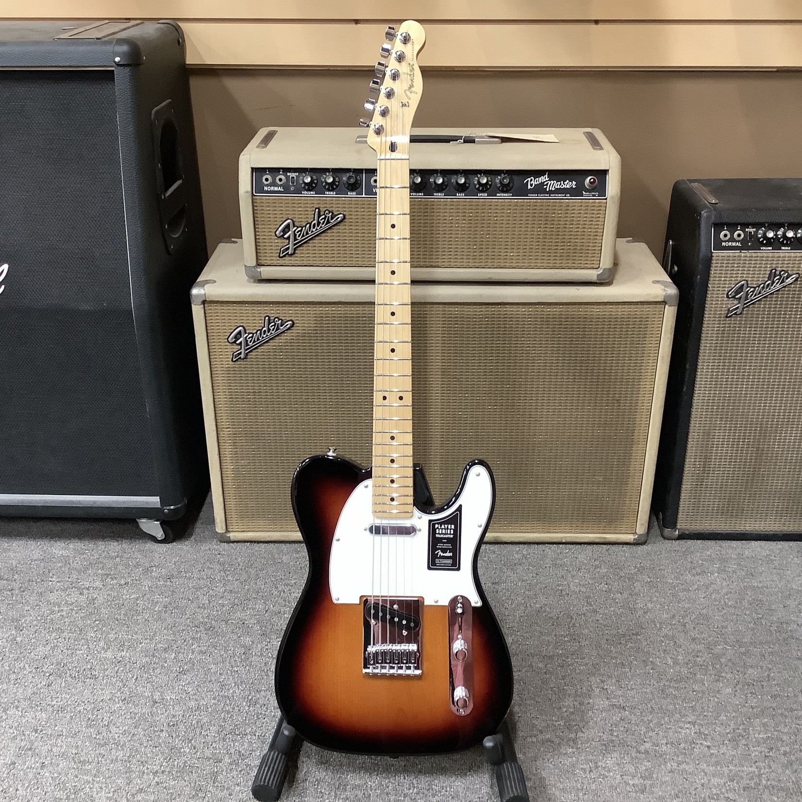 Brand New Fender Player Series Telecaster, Three Tone Sunburst 