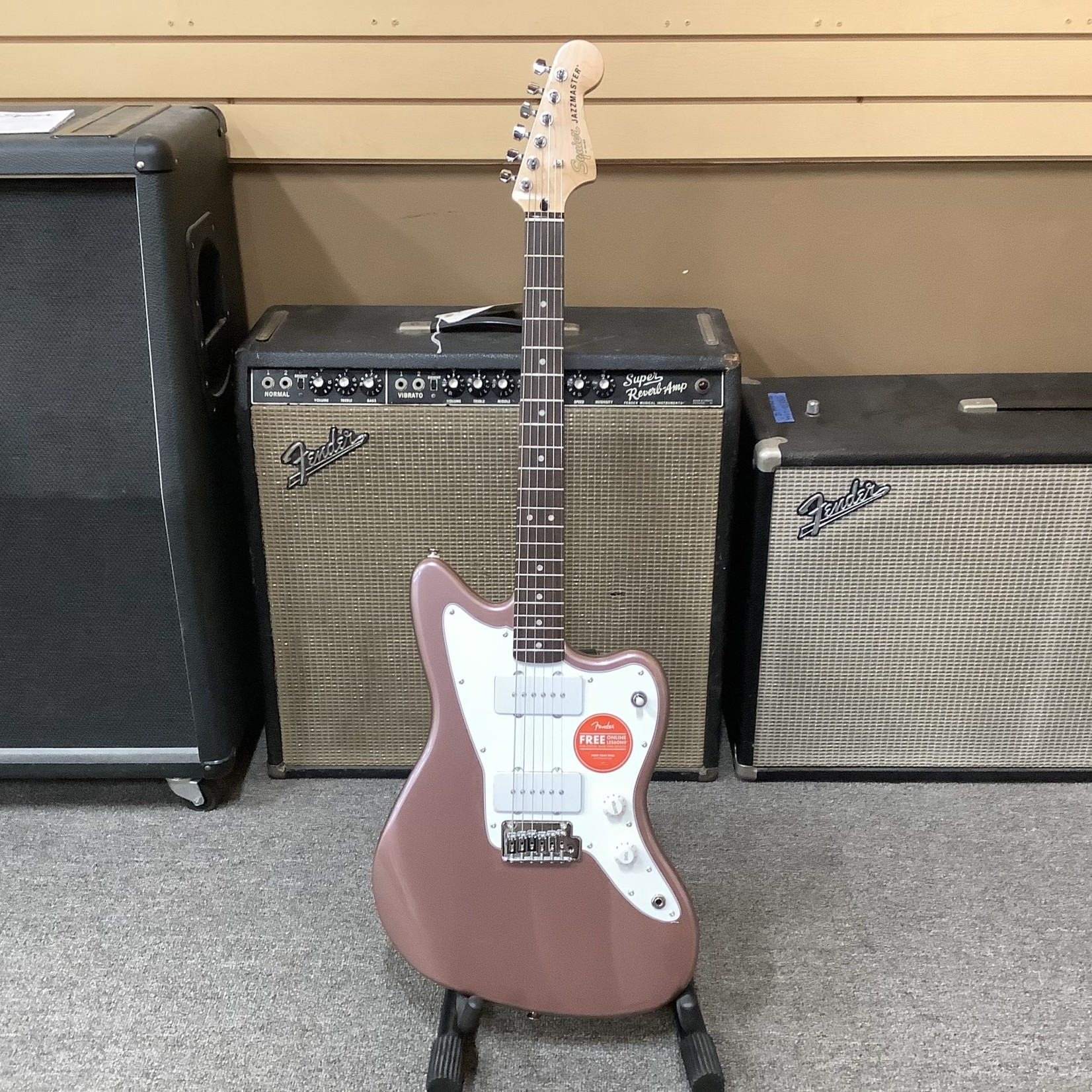 Squier Brand New Fender Squier Affinity Jazzmaster, Burgundy Mist