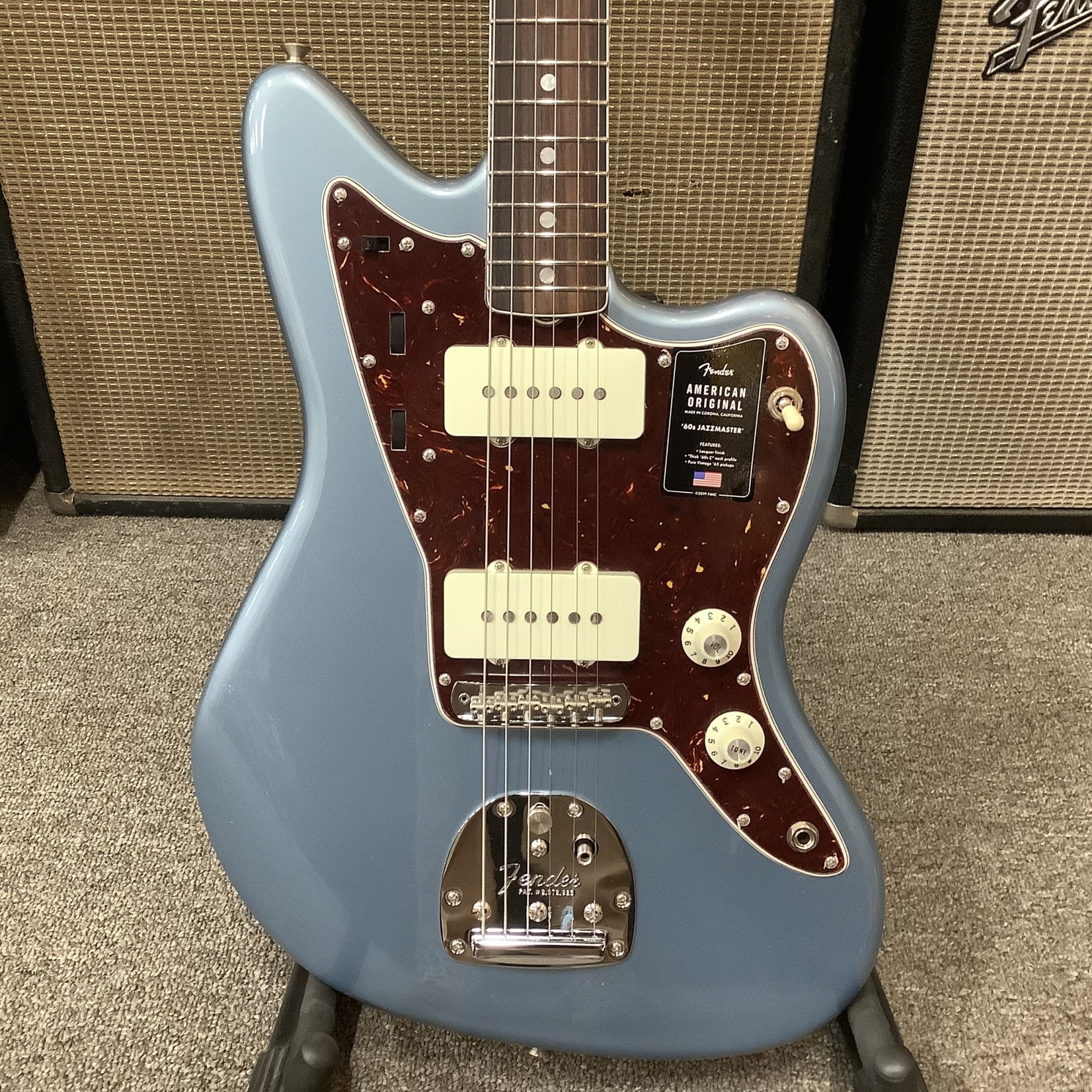 Fender Brand New 2022 Fender American Original  '60s Jazzmaster, Ice Blue Metallic