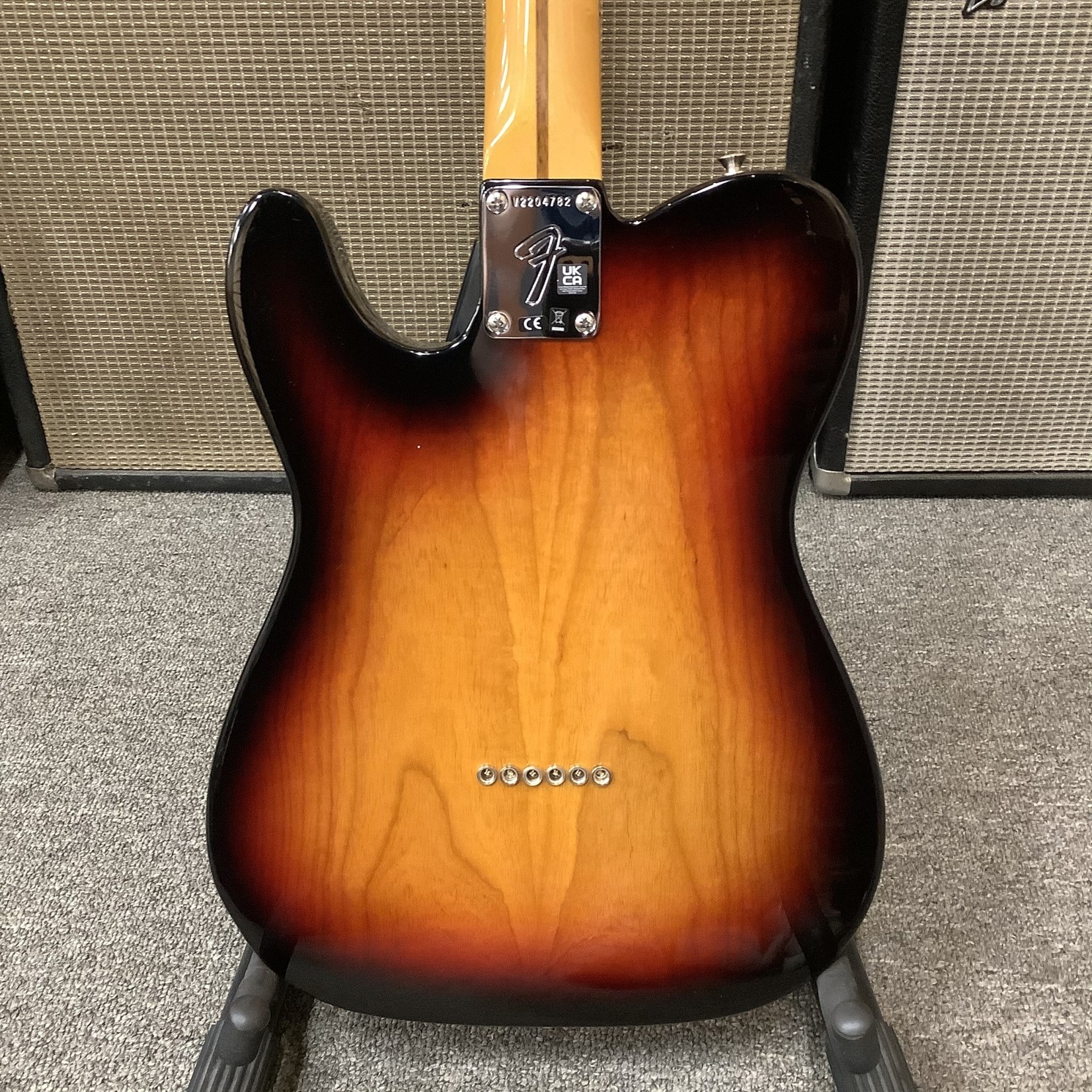 Fender Brand New 2022 Fender American Original '60s Thinline Telecaster, Three Tone Sunburst