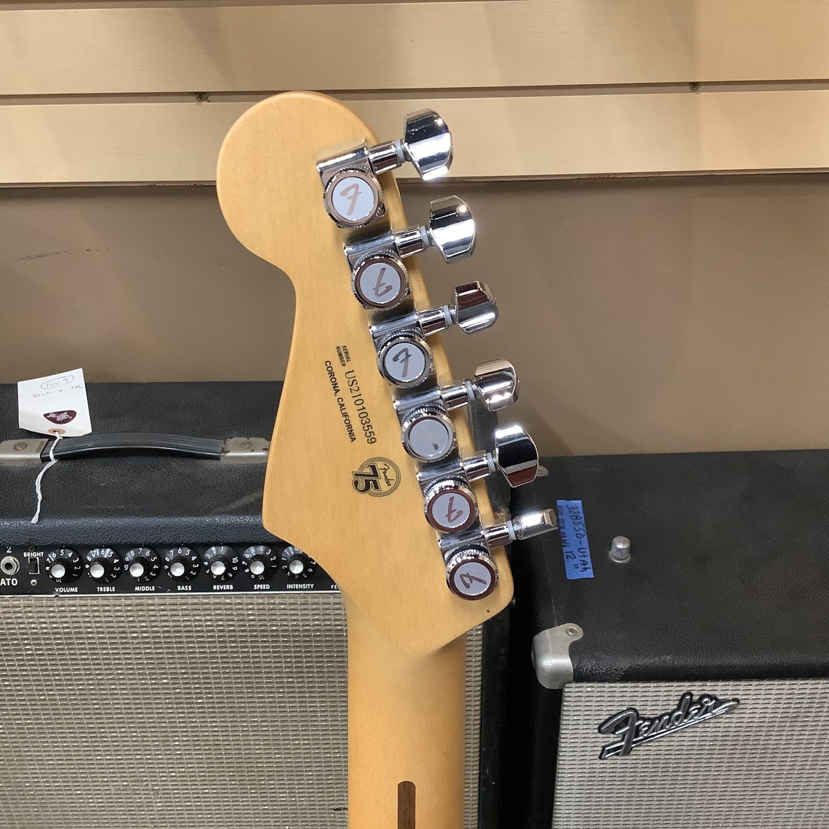 Fender 2021 Fender American Ultra Luxe Stratocaster, Sunburst w/Matching Headstock